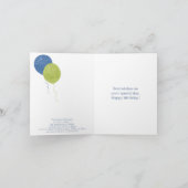 Carte Entreprise Budget Anniversaire (Intérieur)