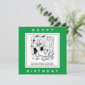 Carte Entretien de l'autoroute vie dans le dessin de la (Debout devant)