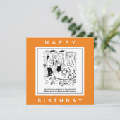 Carte Entretien de l'autoroute vie dans le dessin de la  (Debout devant)