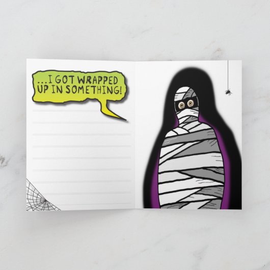 Carte Enveloppée maman (Intérieur)