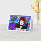 Carte Envie de dire (Fleur jaune)