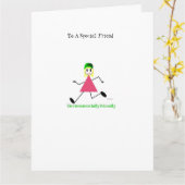 Carte Environment card (Fleur jaune)