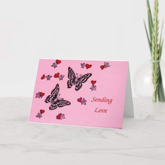 Carte envoi d'amour (Devant)
