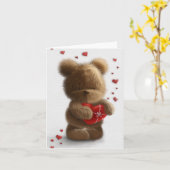 Carte Envoi d'amour (Fleur jaune)