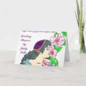 Carte Envoi de fleurs (Dos)