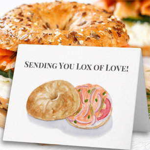 Carte Envoi de Lox de Bagels Smoke Salmon Love