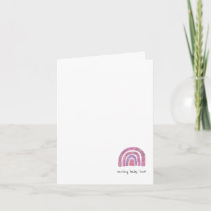 Carte "Envoi de poussière de bébé" Infertilité/soutien F