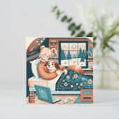 Carte Envoi d'énergie de guérison de votre part  (Debout devant)