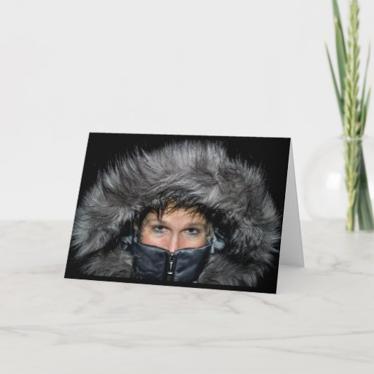 Carte Envoi d'un Anniversaire Chaud vous souhaite (Devant)