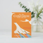 Carte Envolez-vous à bord du Concorde (Debout devant)