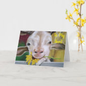 CARTE ENVOYER "AMOUR" À MA CHATTE À SON ANNIVERSAIRE (Fleur jaune)