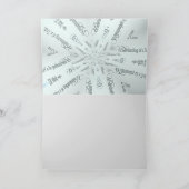 Carte Envoyer un poème Litany de Love Greeting Card (Intérieur)