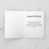 Carte Envoyer une chanson par QR Code à un anniversaire (Intérieur)