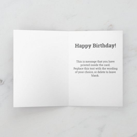 Carte Envoyer une vidéo par QR Code à un anniversaire (Intérieur)