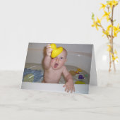 Carte enzo (Fleur jaune)