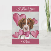 Carte Épagneul Breton         (Devant)