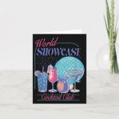 Carte Epcot Drinking World Showcase Tail Club Boire T (Devant)