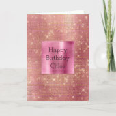 Carte Éperche en or rose (Devant)