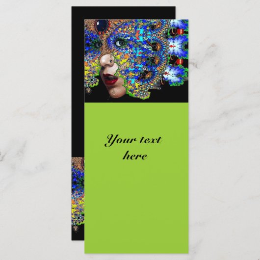 CARTE ÉPHÉMERAL (Devant / Derrière)