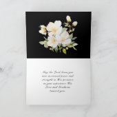 Carte Éphésiens 2:8 Par grâce vous avez sauvé la Bible (Intérieur)