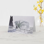 Carte Epic Waves at Cape Disnomination, WA (Fleur jaune)