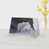 Carte Epic Waves at Cape Disnomination, WA (Fleur jaune)