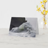 Carte Epic Waves at Cape Disnomination, WA (Fleur jaune)