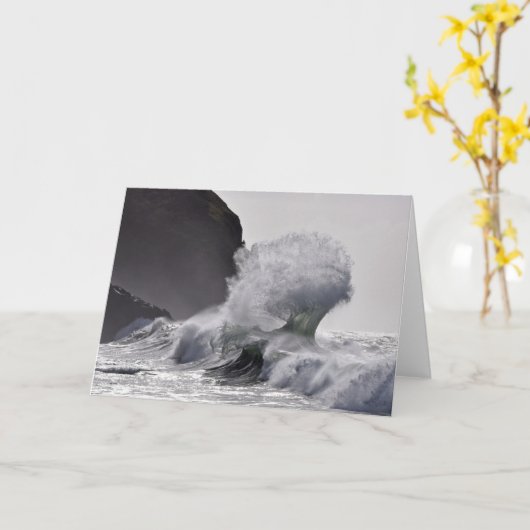 Carte Epic Waves at Cape Disnomination, WA (Fleur jaune)