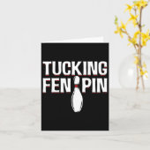 Carte Épingle De Plume Pour Les Joueurs De Bowling (Fleur jaune)