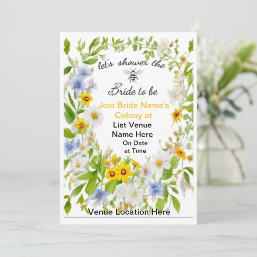 Carte Épouse à Bee (Debout devant)