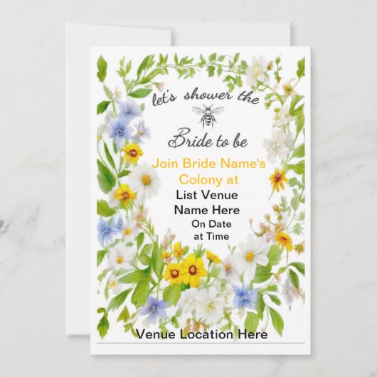 Carte Épouse à Bee (Devant)