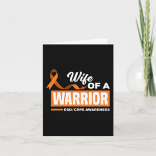 Carte Épouse D'Un Guerrier Soutien Soutien RSD CRPS Awar