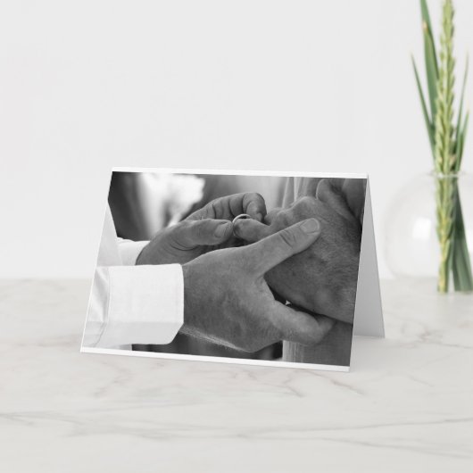 Carte Épousez la personne que vous ne pouvez pas vivre (Devant)