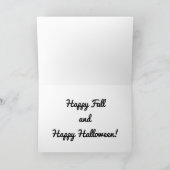 Carte Épouvantail et amis (Intérieur)