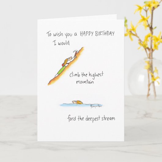 CARTE ÉPUISÉ ET BOUEUX (Fleur jaune)