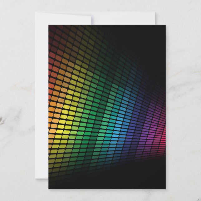 Carte Equaliseur multicolore (Devant)