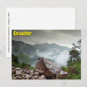 Carte Équateur (Devant / Derrière)