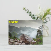 Carte Équateur (Debout devant)