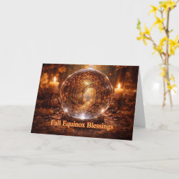 Carte Équinoxe d'automne Mabon