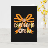 Carte Équipage de cafétéria Préparatifs de coquette auto (Fleur jaune)