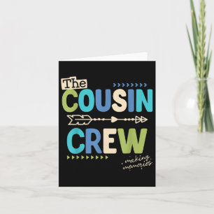 Carte Équipage de cousins 2025 Création de souvenirs Vac