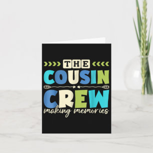 Carte Équipage de cousins 2025 Création de souvenirs Vac