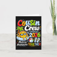 Équipage de cousins 2026 Souvenirs d'été de vacanc