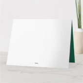 Carte Équipage de l'infirmière de Noël Noël Noël (Dos)