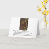 Carte Équipage de scène (Fleur jaune)