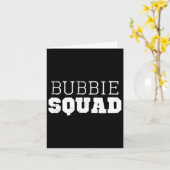 Carte Équipe Bubbie Cool Drôle (Fleur jaune)