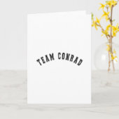Carte Équipe Conrad favorite vacances d'été à Martha's V (Fleur jaune)