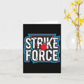 Carte Équipe cool de Bowling Force de Bowling (Fleur jaune)