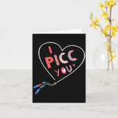 Carte Équipe d'accès vasculaire de la Saint-Valentin du (Fleur jaune)