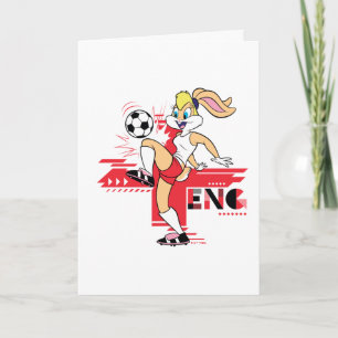 Carte Équipe d'Angleterre de football graphique Lola Bun